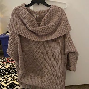 Cowl sweater